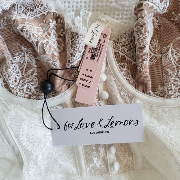 NWT For Love and Lemons Forever Slip Dress VS Sexy - Picture 15 of 16